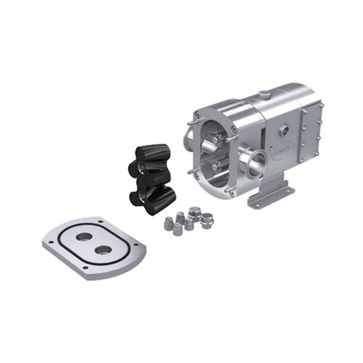 double mechanical seal lobe pump